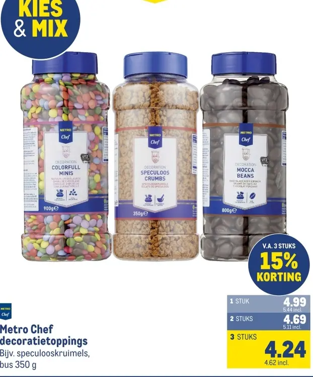 Aanbieding: decoratietoppings