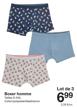 Offre: Boxer homme