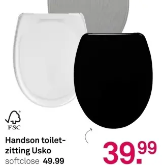 Aanbieding: toiletzitting Usko