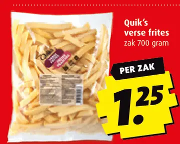 Aanbieding: Quik's verse frites