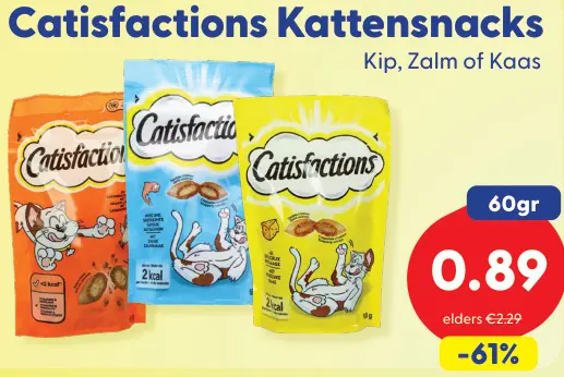 Aanbieding: Kattensnacks