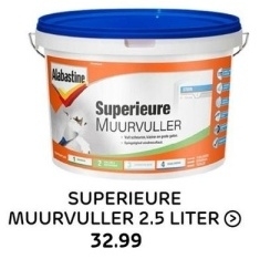 Aanbieding: SUPERIEURE MUURVULLER