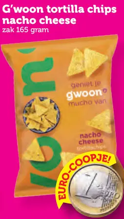 Aanbieding: Tortilla chips nacho cheese