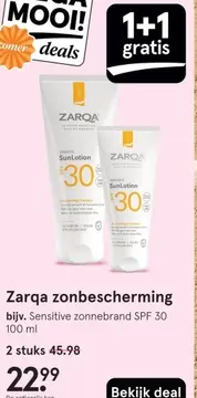 Aanbieding: Zarqa zonbescherming