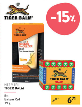 Aanbieding: TIGER BALM Balsem Red