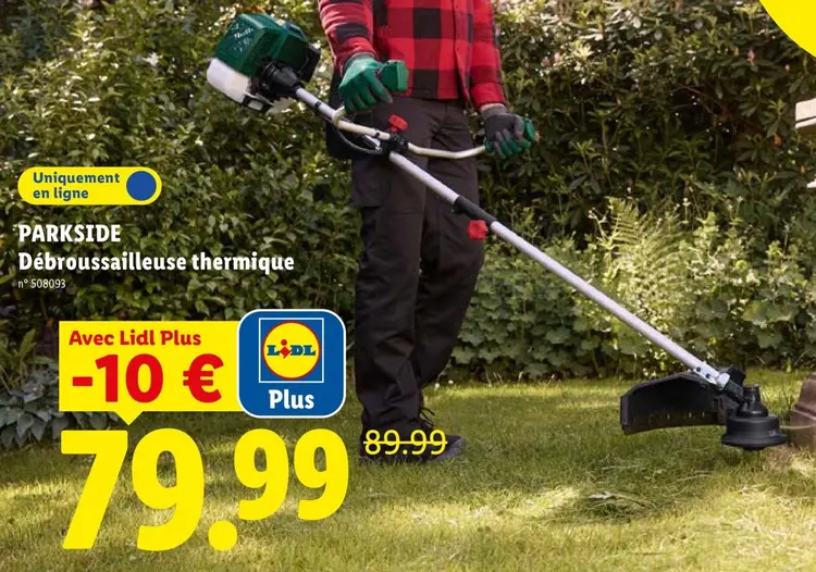 Offre: Débroussailleuse thermique
