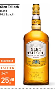 Aanbieding: Glen Talloch 150CL Whisky