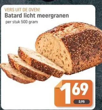 Aanbieding: Batard licht meergranen