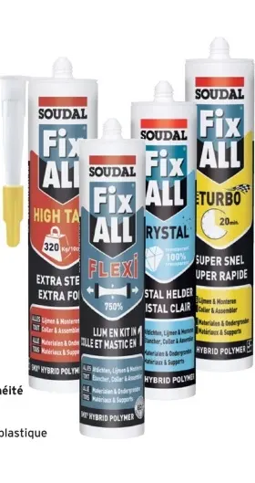 Offre: Colle de montage et d'étanchéité Flexi blanch