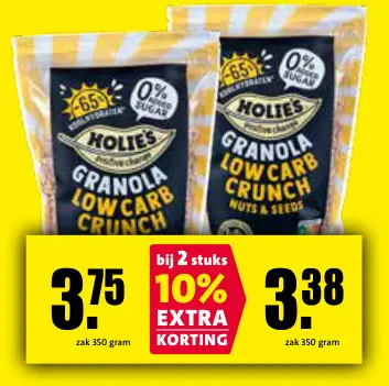 Aanbieding: Granola Low Carb Crunch