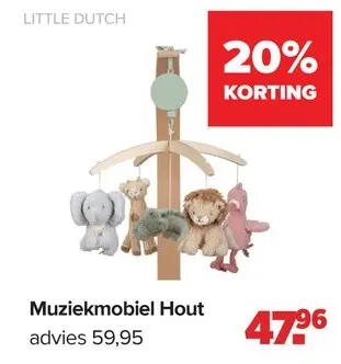 Promotie: Muziekmobiel Hout