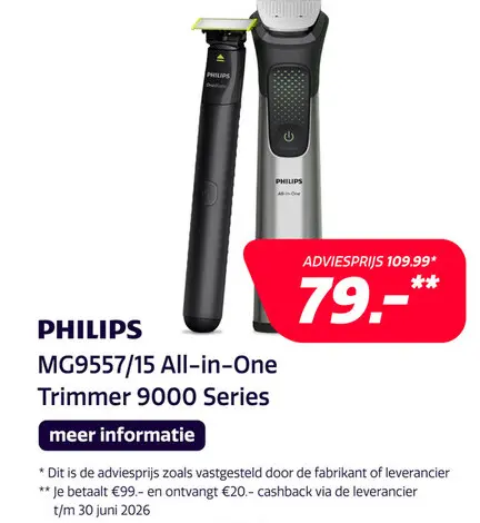 Aanbieding: MG9557/15 All-in-One Trimmer 9000 Series