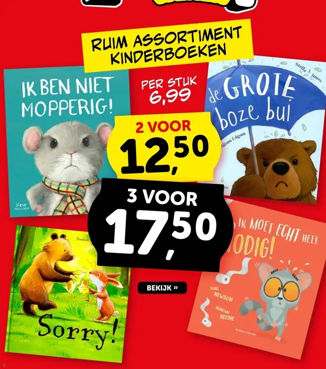 Aanbieding: Kinderboeken