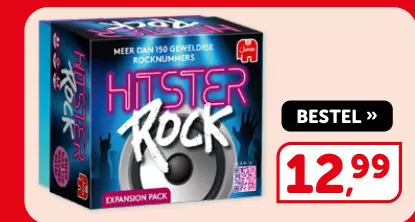 Promotie: Hitster Rock Expansion Pack