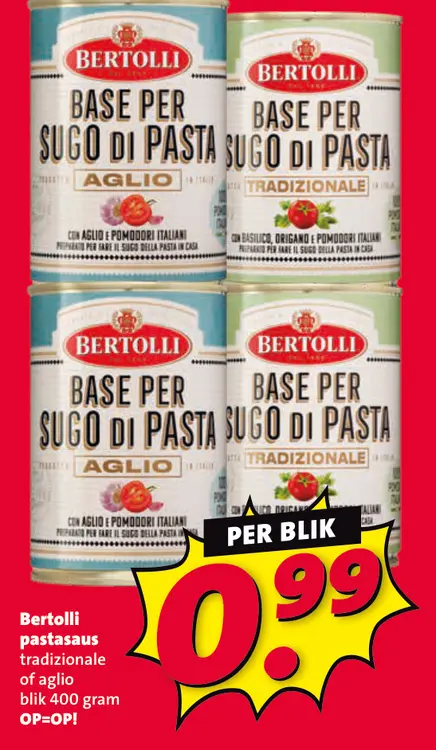 Aanbieding: Pastasaus