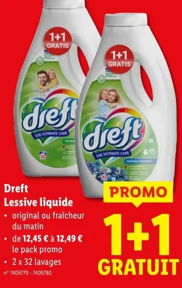 Offre: Lessive liquide