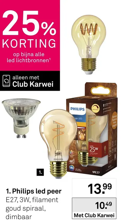 Aanbieding: Bijna alle led lichtbronnen