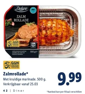 Aanbieding: Zalmrollade