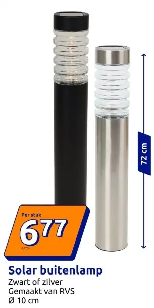 Aanbieding: Solar buitenlamp