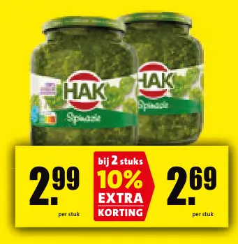 Aanbieding: Spinazie