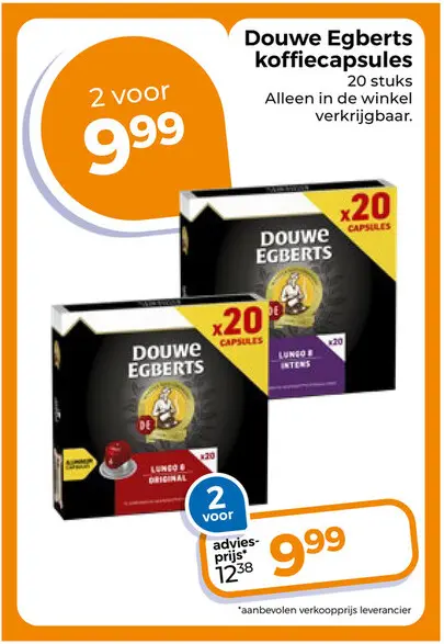Aanbieding: Koffiecapsules
