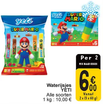 Aanbieding: Waterijsjes