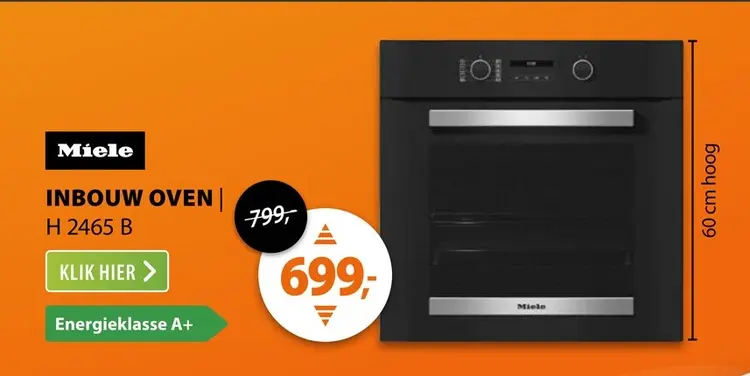 Aanbieding: Inbouw oven h 2465 b