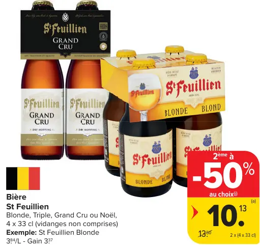 Offre: Bière St Feuillien