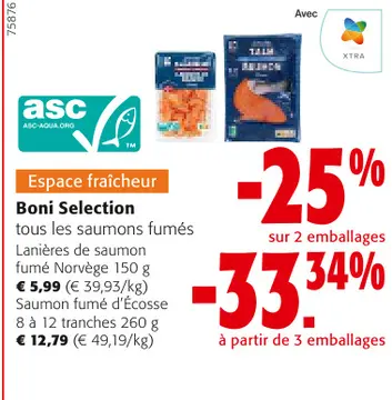 Offre: Saumon fumé