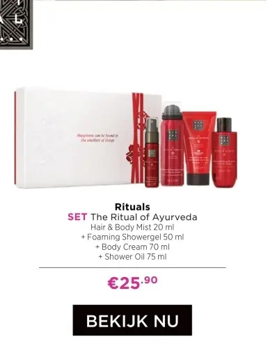Aanbieding: The Ritual of Ayurveda