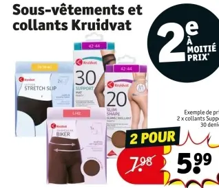 Offre: Sous-vêtements et collants