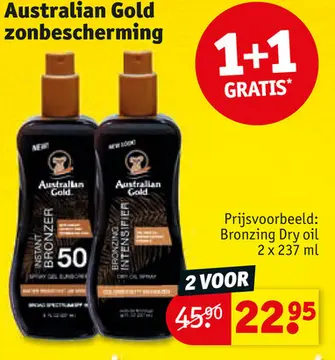 Aanbieding: Australian Gold zonbescherming