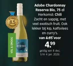 Aanbieding: Chardonnay Reserva Bio