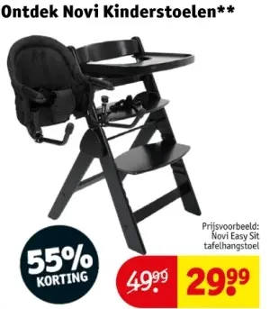 Aanbieding: Ontdek Novi Kinderstoelen