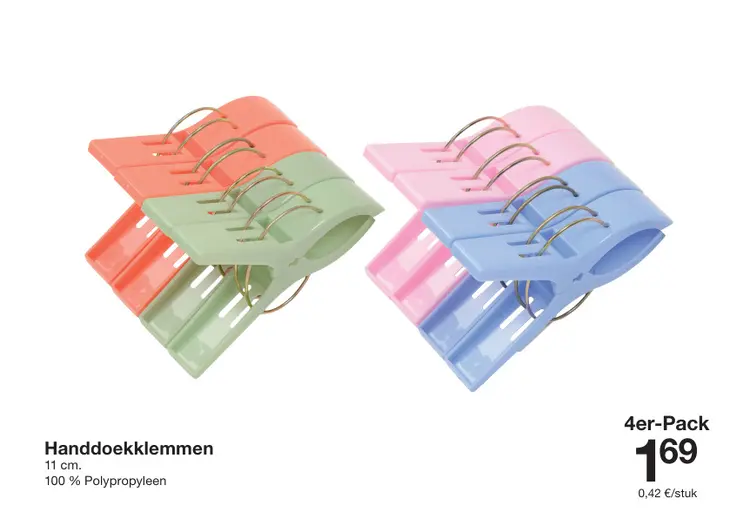 Promotie: Handdoekklemmen