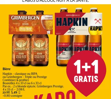 Offre: Bière d'abbaye | Triple | 9% ALC. | Bouteille