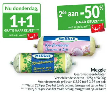 Aanbieding: Gearomatiseerde boter