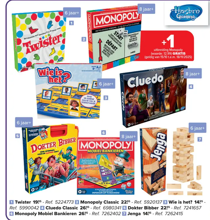 Aanbieding: Diverse spelletjes