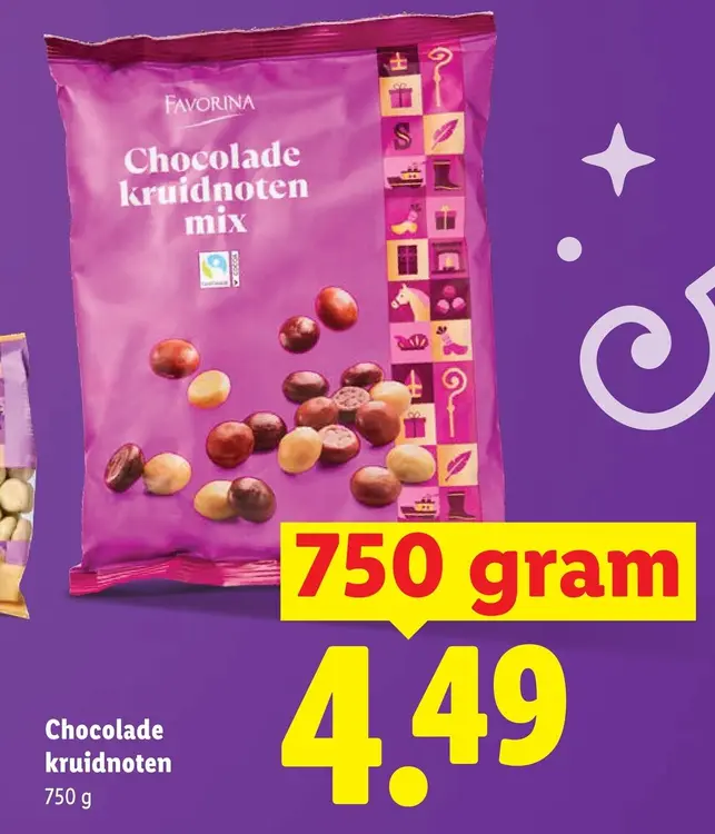 Aanbieding: Chocolade kruidnoten