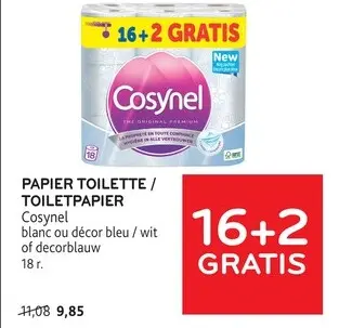 Offre: Papier toilette / toiletpapier
