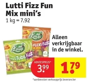 Promotie: Fizz Fun Mix mini's