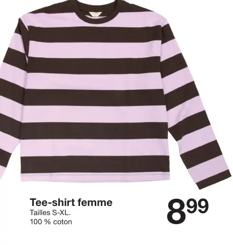 Offre: Tee-shirt femme