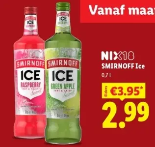 Aanbieding: Smirnoff Ice