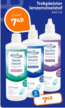 Aanbieding: Trekpleister lenzenvloeistof