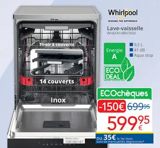 Offre: Lave-vaisselle