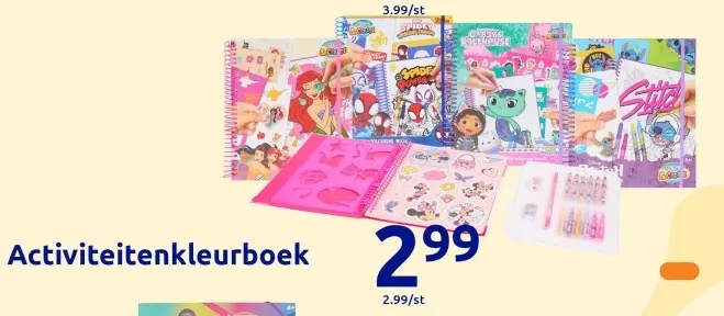 Aanbieding: Activiteitenkleurboek