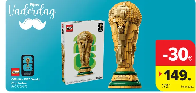 Promotie: Officiële FIFA World Cup trofee