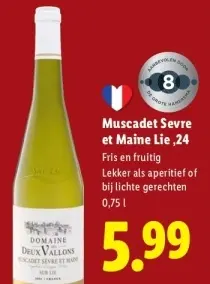 Aanbieding: Muscadet Sevre et Maine Lie