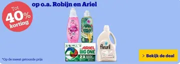 Aanbieding: Robijn, Ariel, fleuril, Gillette en Venus