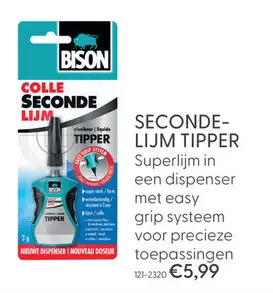 Aanbieding: Seconde-lijm tipper